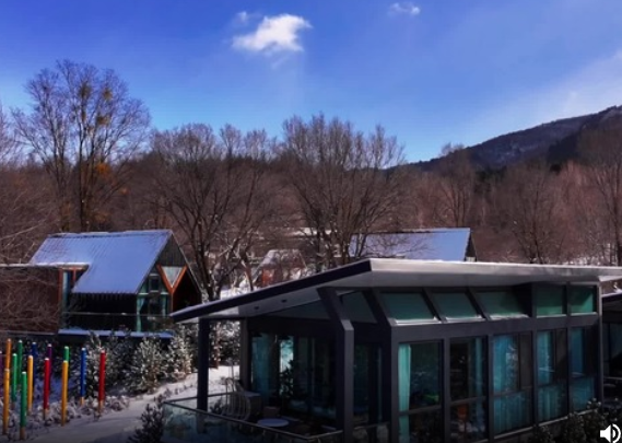 走进离石大东沟婚姻登记处 好山好水见证幸福爱情